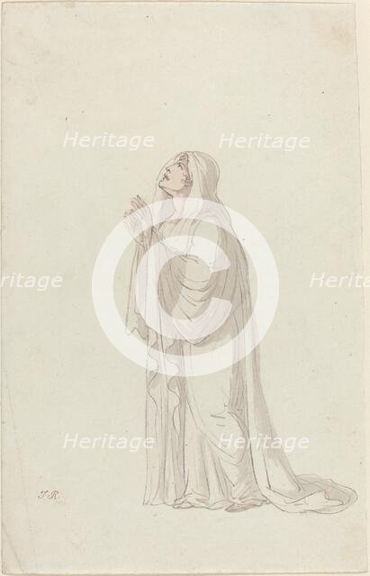 Antique Figure, 1821. Creator: Thomas Rowlandson.