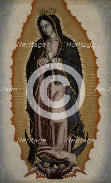 The Virgin of Guadalupe, 17th century. Creator: Luis de Texeda.
