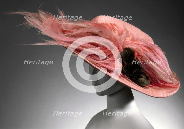 Hat, about 1900. Creator: Unknown.