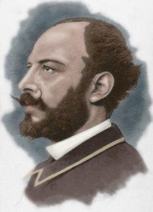 Baldomero Galofre (1846-1902), Spanish painter, 1886.  Creator: Unknown.