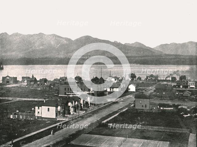 The harbour, Vancouver, Canada, 1895. Creator: William Notman & Son.