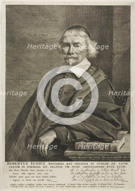 Robert Junius, n.d. Creator: Cornelis de Visscher.