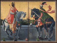 Western Kings on Horseback, First third of 17th cen.. Artist: Anonymous  