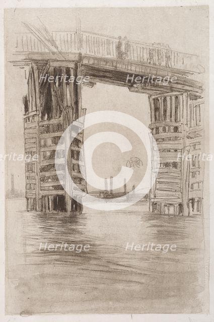 The Tall Bridge. Creator: James McNeill Whistler (American, 1834-1903).