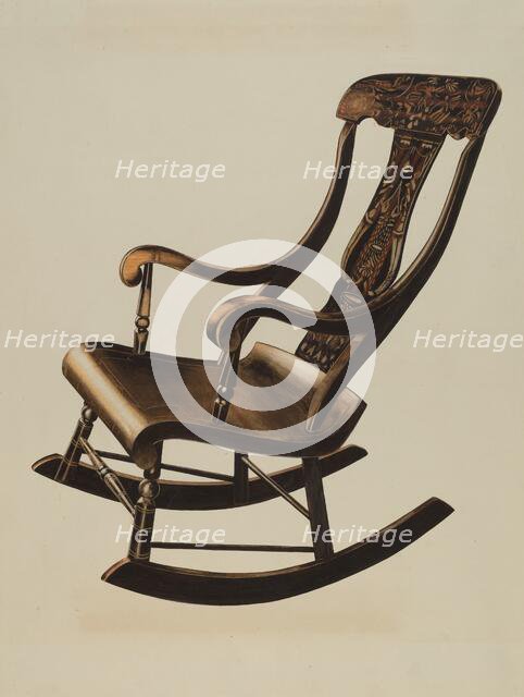 Boston Rocker, c. 1938. Creator: Einar Heiberg.