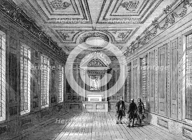 The interior of the Palace Court of the Marshalsea, 1800. Artist: Unknown