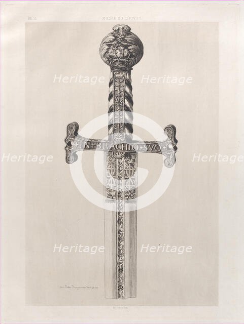 Sword of Francis I, 1864. Creator: Jules-Ferdinand Jacquemart.