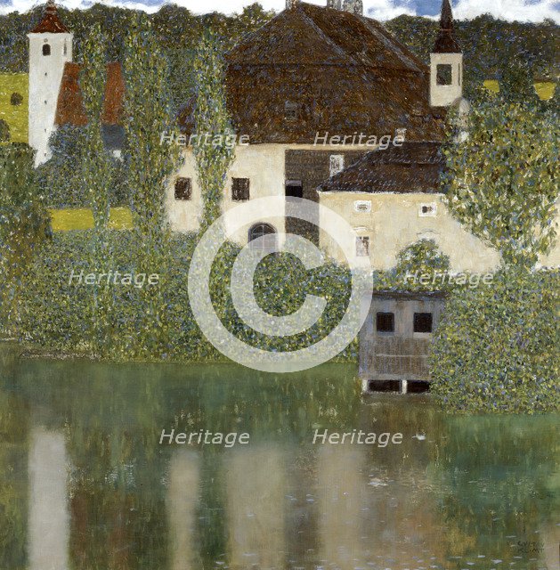 'Castello Sul Lago Atter', ('Castle Unterrach on the Attersee') 1908. Artist: Gustav Klimt
