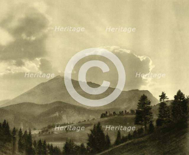 The Ötscher, Lower Austria, c1935. Creator: Unknown.