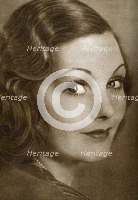 Elizabeth Allan, English actress, 1933. Artist: Unknown