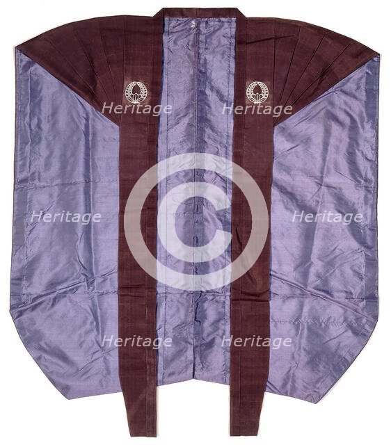 Man's Sleeveless Cape (Kataginu), late 19th century. Creator: Unknown.