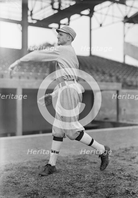 Herb Pennock, Philadelphia Al (Baseball), 1913. Creator: Harris & Ewing.