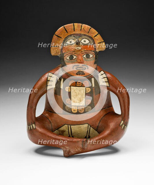 Vessel in the Form of a Seated Ruler, 180 B.C./A.D. 500. Creator: Unknown.