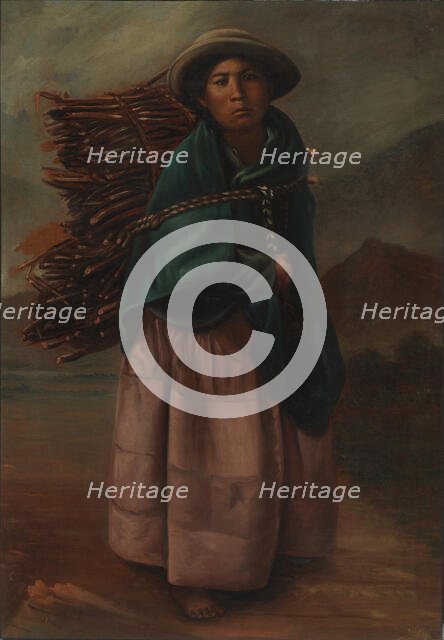 Quechua Girl, ca. 1890-1892. Creator: Unknown.