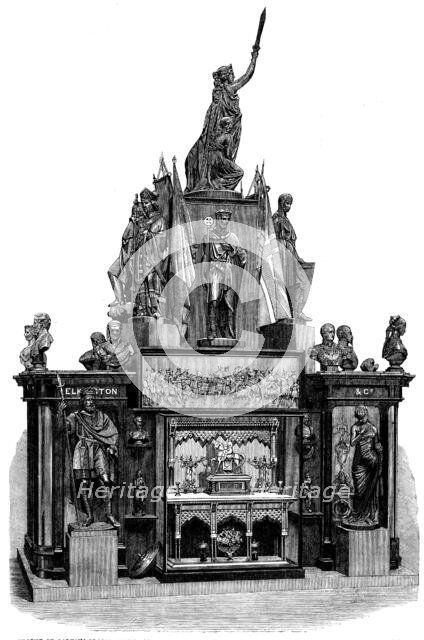 The International Exhibition: trophy of galvano-plastic works of art..., 1862. Creator: Unknown.