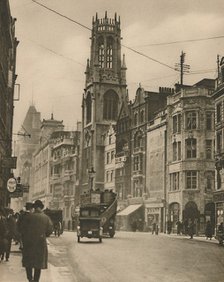 'St. Dunstan's Fleet Street, Izaak Walton's Parish Church', c1935. Creator: Unknown.