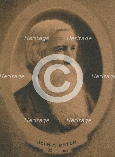 John Gibson Paton (1824-1907), Scottish born Protestant missionary, c1910s. Artist: Unknown.