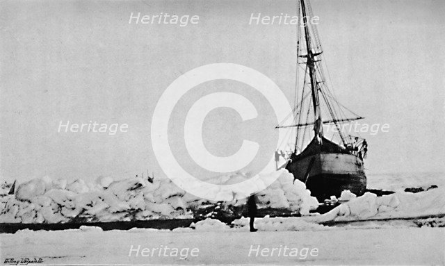 'Channel Astern of the Fram. June, 1895', (1897). Artist: Unknown.