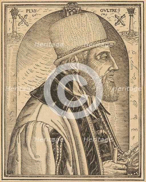 Portrait of Charles V of Spain (1500-1558), 16th century. Creator: Anonymous.