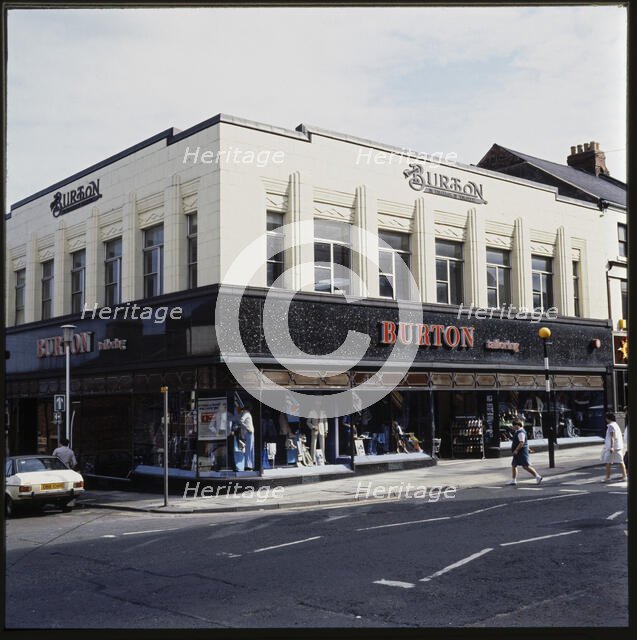 Burton, 13-14A Saville Street West, North Shields, North Tyneside, North Tyneside, 1976-1989. Creator: Nicholas Anthony John Philpot.
