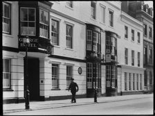George Hotel, High Street, City of Portsmouth, 1930s. Creator: Charles William  Prickett.