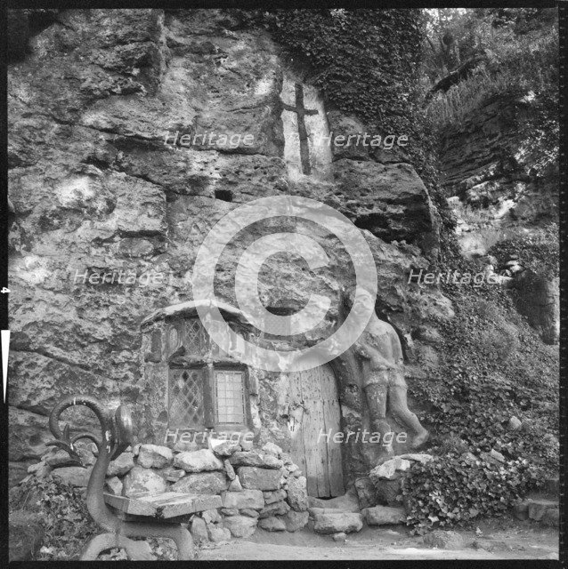 Chapel of Our Lady of the Crag, Abbey Road, Knaresborough, Harrogate, North Yorkshire, c1966-c1974 Creator: Eileen Deste.