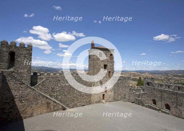 Courtyard, Braganca Castle, Portugal, 2009. Artist: Samuel Magal