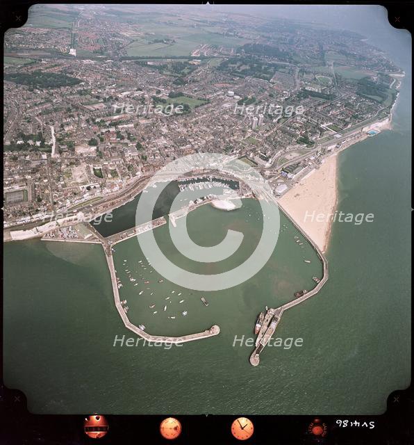 Harbour and town, Ramsgate, Kent, 1969. Creator: Aerofilms.