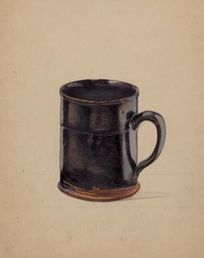 Tall Drinking Mug, 1935/1942. Creator: Unknown.