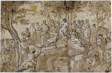 Parnassus, 1600/25. Creator: After Raffaello Sanzio, called Raphael  Italian, 1483-1538.