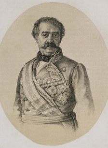 Agustín Nogueras Pitarque, (1786-1857), Spanish military officer and politician, 1869.  Creator: Unknown.