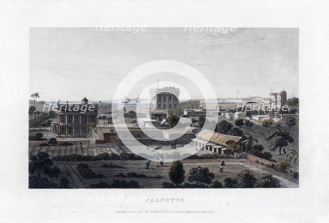 Calcutta, India, 1837. Artist: Unknown