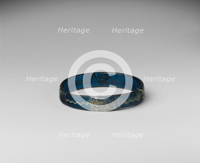 Bracelet with Birds and Geometric Patterns, Byzantine, 1100-1400. Creator: Unknown.