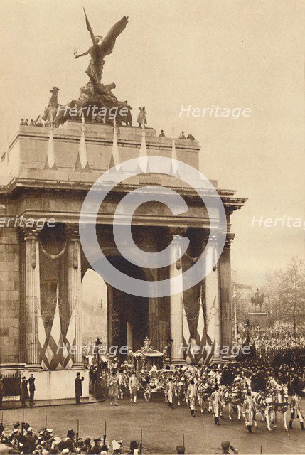 'Beneath the Quadriga', May 12 1937. Creator: Unknown.