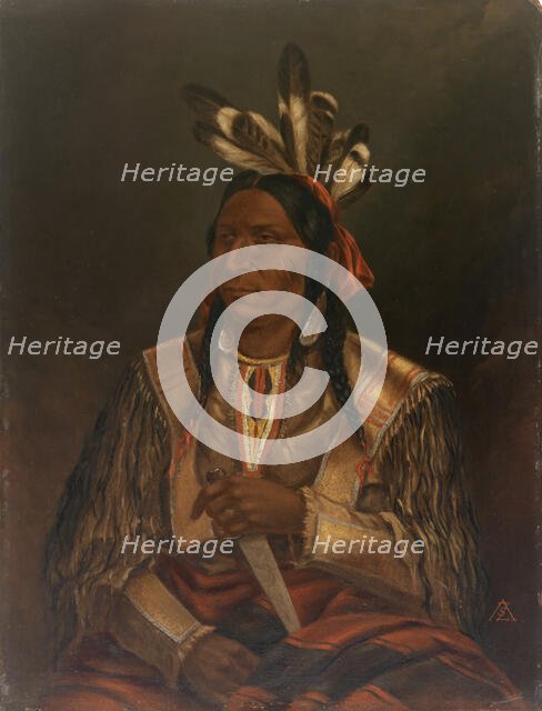 Keokuk (The Watchful Fox), Junior, ca. 1876-1899. Creator: Antonio Zeno Shindler.