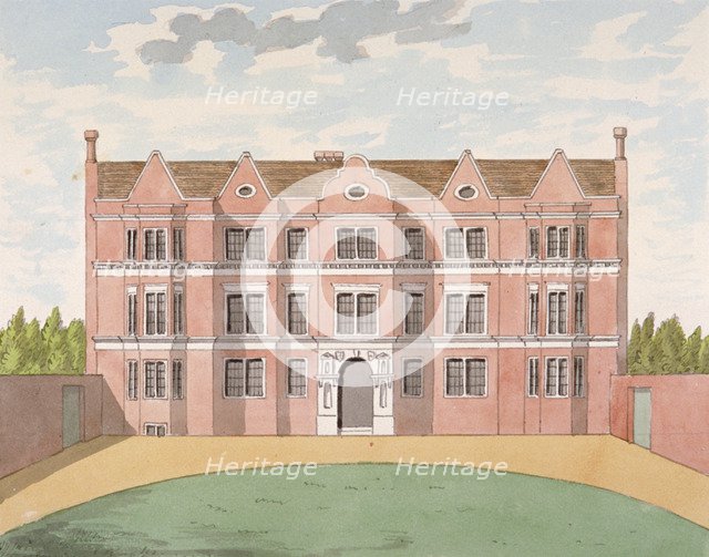 Heydon Bury, Heydon, Essex, c1800. Artist: Anon