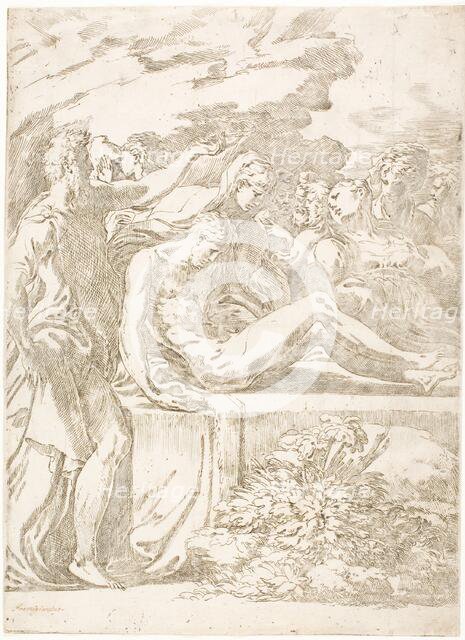 The Entombment, c.1525-35. Creator: Parmigianino.