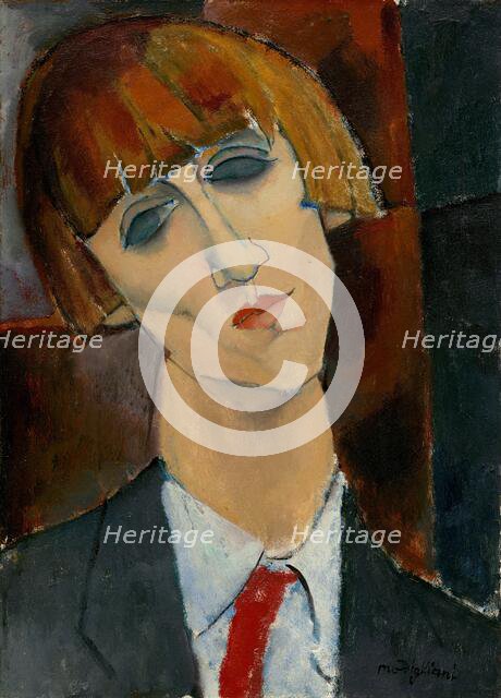 Madame Kisling, c. 1917. Creator: Amadeo Modigliani.