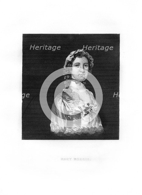 Mary Morris, 1872. Artist: Unknown