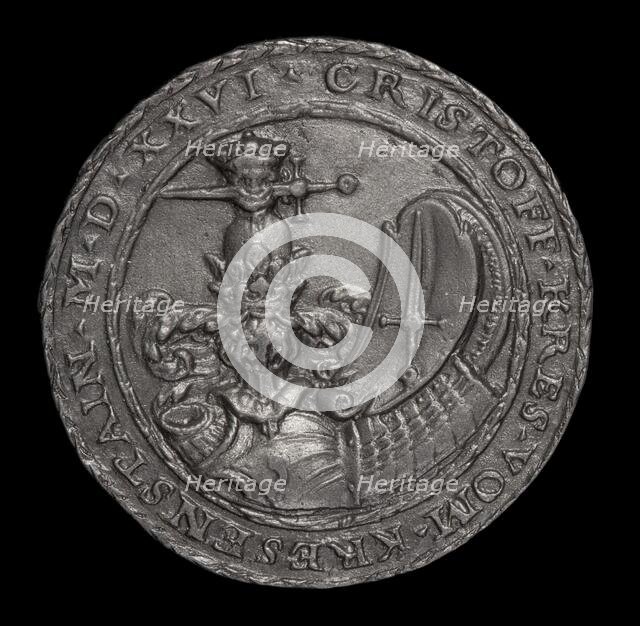 Coat of Arms [reverse], 1526. Creator: Matthes Gebel.