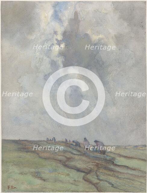 Drying nets, 1872-1944. Creator: Frans Smissaert.