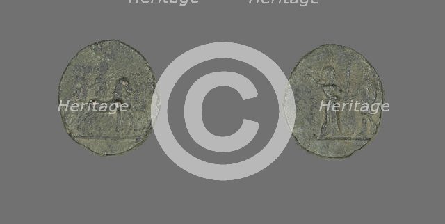 Coin Depicting the Goddess Artemis, after 190 BCE. Creator: Unknown.