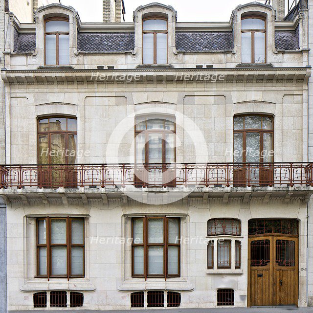 Hotel Max Hallet, 346 Avenue Louise, Brussels, Belgium, c2014-2017. Artist: Alan John Ainsworth.