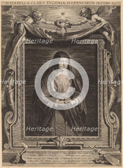 Isabella Clara Eugenia, Infanta of Spain. Creator: Paulus Pontius.