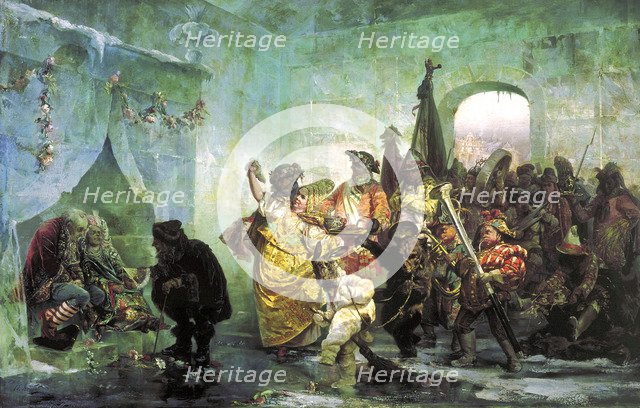 Ice Palace', 1878. Creator: Jacobi, Valery Ivanovich (1834-1902).