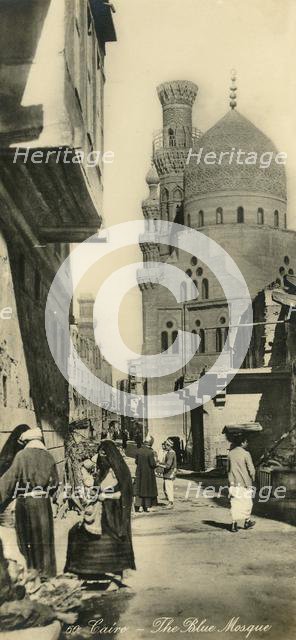 'Cairo - The Blue Mosque', c1918-c1939. Creator: Unknown.