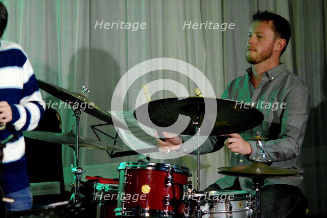 Joost Hendrickx, Watermill Jazz Club, Dorking, Surrey, 4th October 2016. Artist: Brian O'Connor.