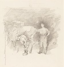 The Farriers, 1888. Creator: James Abbott McNeill Whistler.