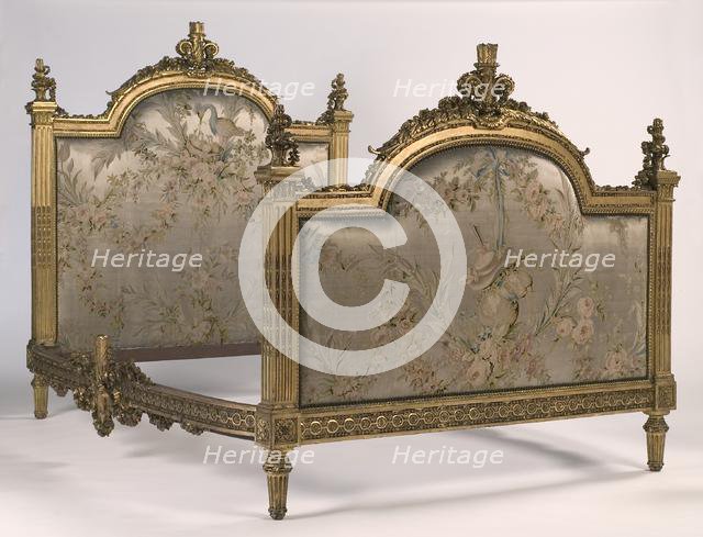 Bed, 1700s. Creator: Georges Jacob (French, 1739-1814), attributed to.
