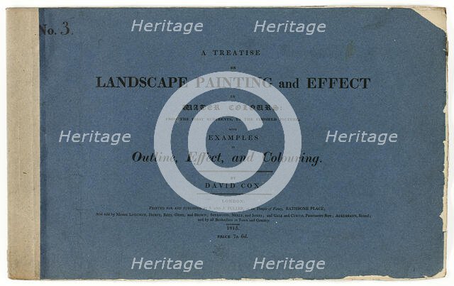 A Treatise on Landscape Painting and Effect in Water Colours: From the First Rudiments..., No. 3, 18 Creator: David Cox the elder.